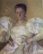 Mary Cassatt Portrait of the lady oil on canvas
